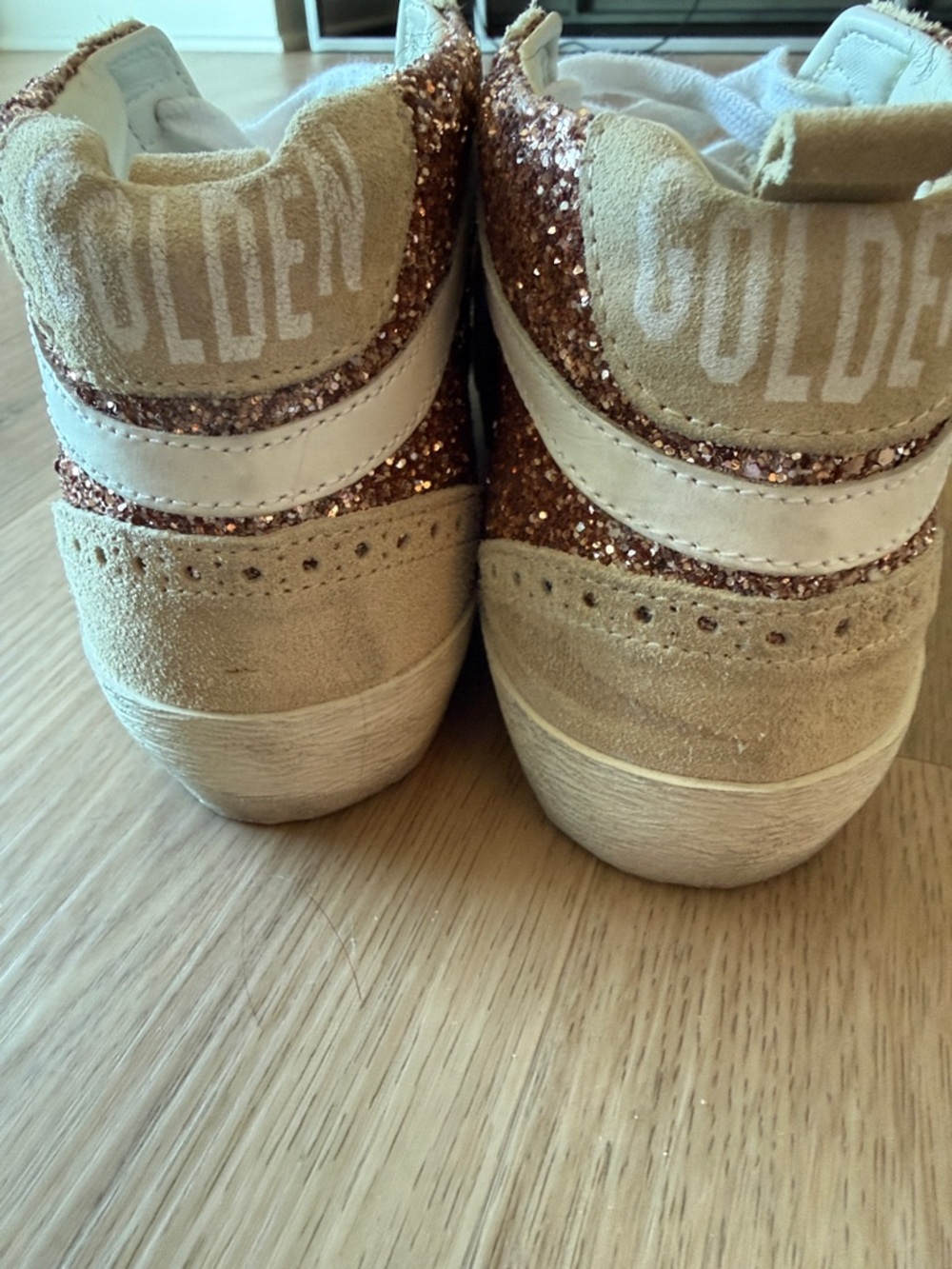 Golden Goose Glitter Mid-Star Sneakers - Picture 8 of 10